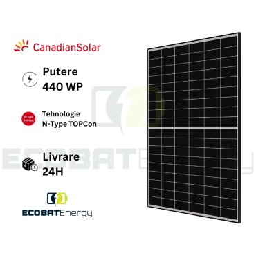 Panou fotovoltaic CanadianSolar 435WP N-Type TOPCon