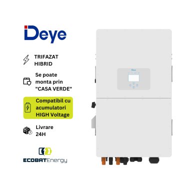 Invertor Deye Hibrid SUN-30K-SG01HP3-EU HV