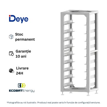 Rack Metallic Deye 3U-LRack - 9 layer Battery Pack BOS-G