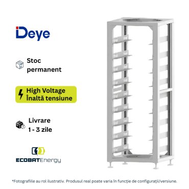 Rack Metallic Deye 3U-LRack - 9 layer Battery Pack BOS-G Pro