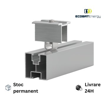 Profil aluminiu Tip H 40 x 40 mm x 2,4 ml