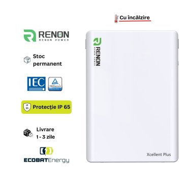 Acumulator Renon Lifepo4 Xcellent Plus 16 kWh 51.2V-314Ah IP65 Cu Incalzire