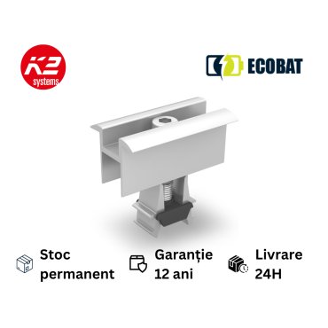 Clema dubla sistem fixare K2 SYSTEMS SolidRail