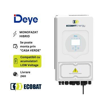 Invertor Deye Hibrid SUN-8K-SG01LP1-EU