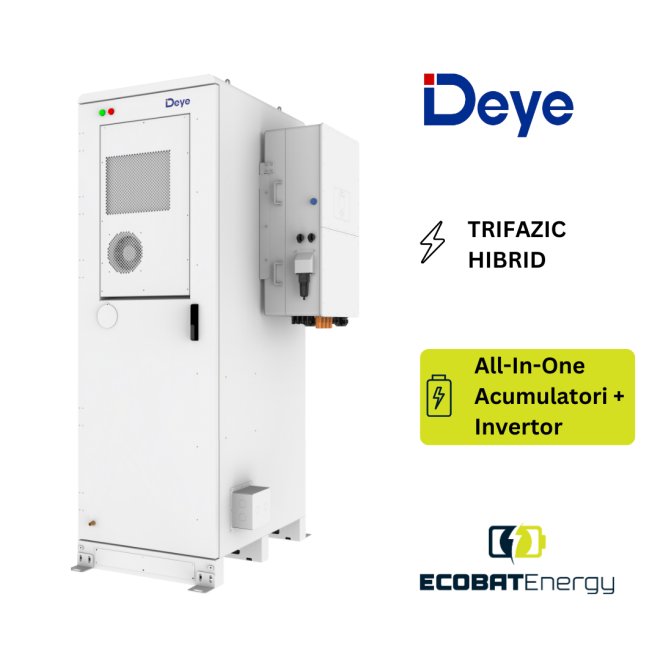 Sistem Stocare Deye GE-F60 HV 61.44 Kwh IP65