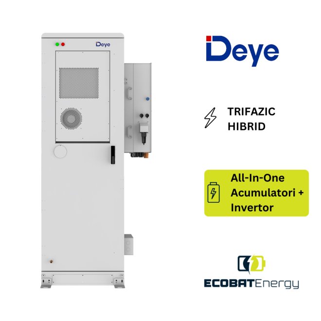 Sistem Stocare Deye GE-F60 HV 61.44 Kwh IP65