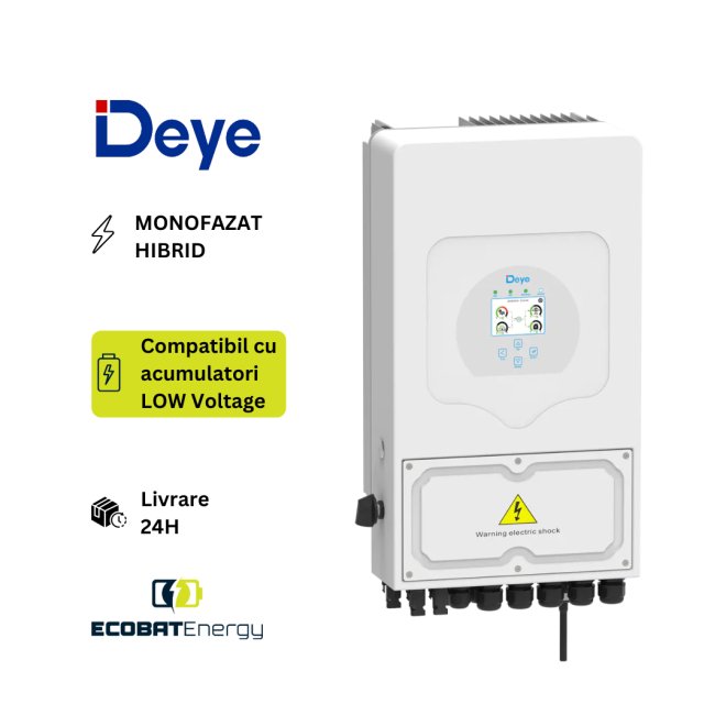 Invertor Deye Hibrid SUN-12K-SG02LP1-EU-AM3-3MPPT