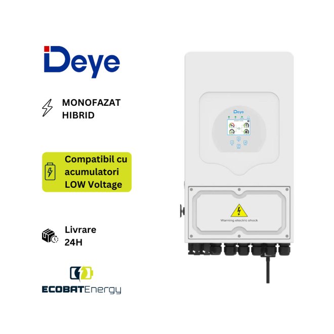 Invertor Deye Hibrid SUN-12K-SG02LP1-EU-AM3-3MPPT