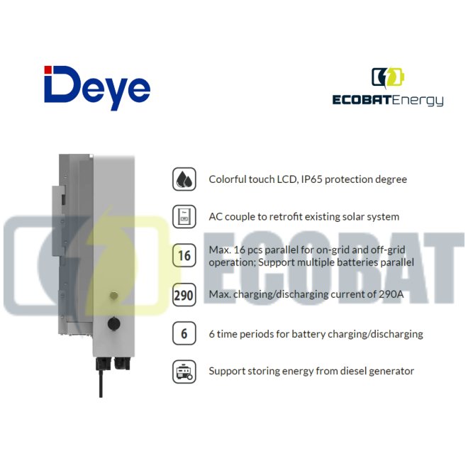Invertor Deye Hibrid SUN-16K-SG01LP1-EU