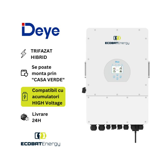 Invertor Deye Hibrid SUN-15K-SG01HP3-EU HV