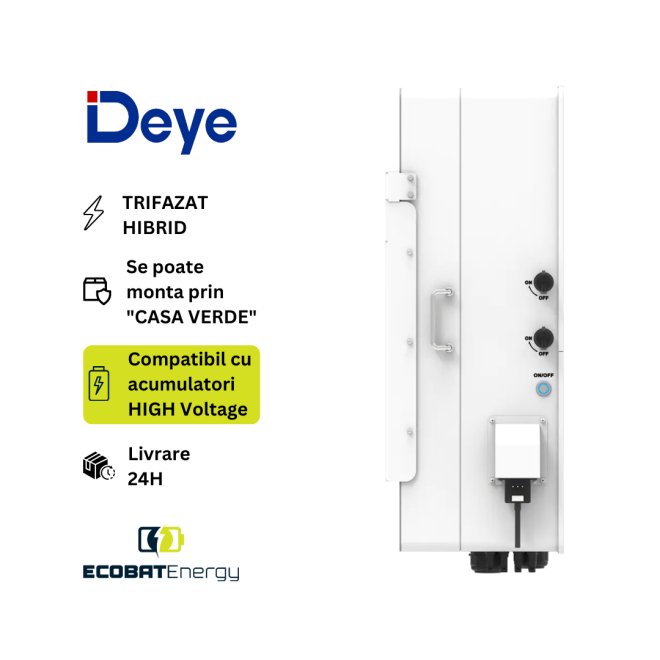 Invertor Deye Hibrid SUN-50K-SG01HP3-EU HV