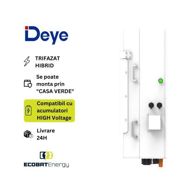 Invertor Deye Hibrid SUN-30K-SG01HP3-EU HV