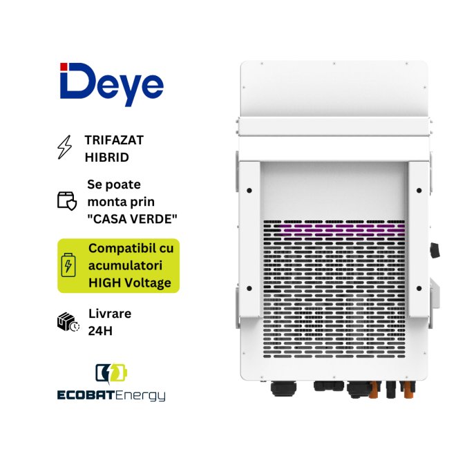 Invertor Deye Hibrid SUN-30K-SG01HP3-EU HV