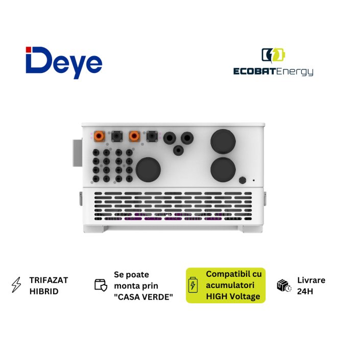 Invertor Deye Hibrid SUN-30K-SG01HP3-EU HV