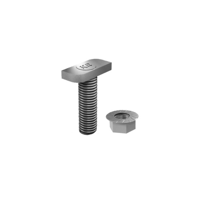 Surub și piulita T pentru montaj, Inox tip K2 SYSTEM