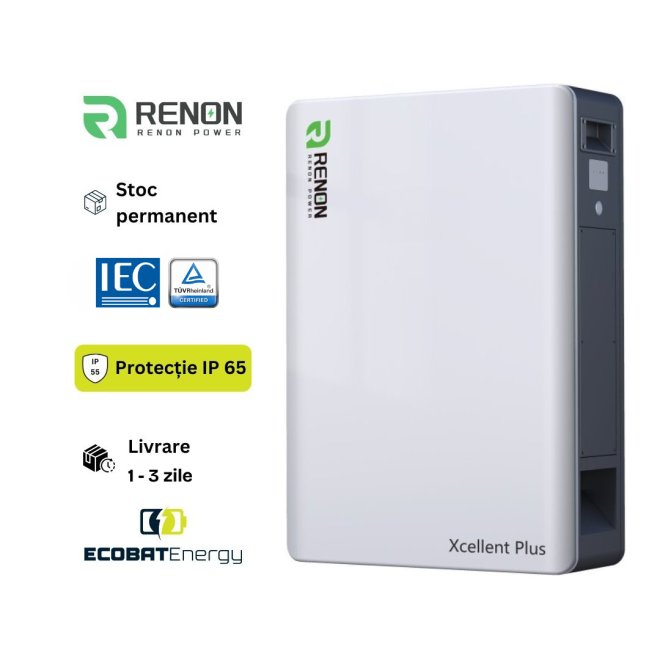 Acumulator Renon Lifepo4 Xcellent Plus 16 kWh 51.2V-314Ah IP65