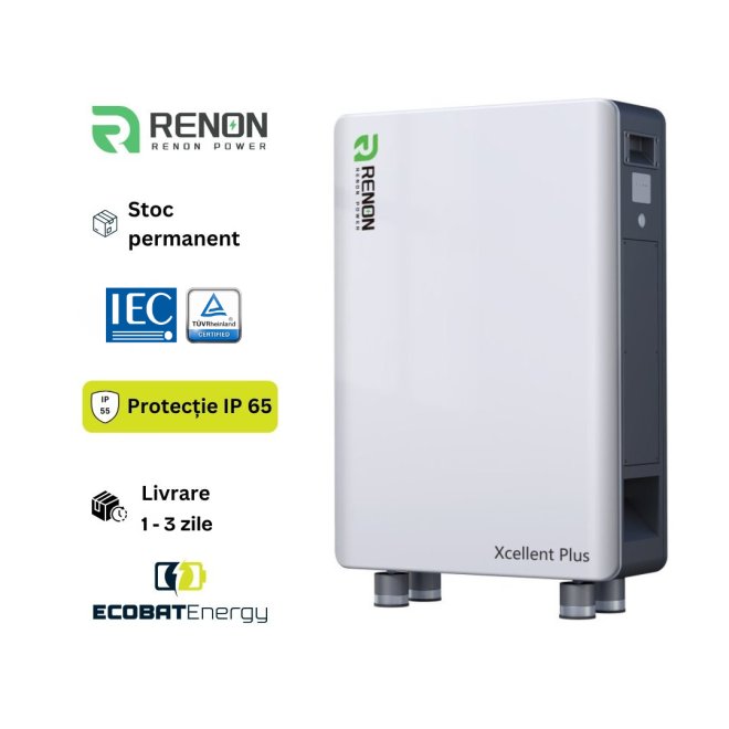 Acumulator Renon Lifepo4 Xcellent Plus 16 kWh 51.2V-314Ah IP65