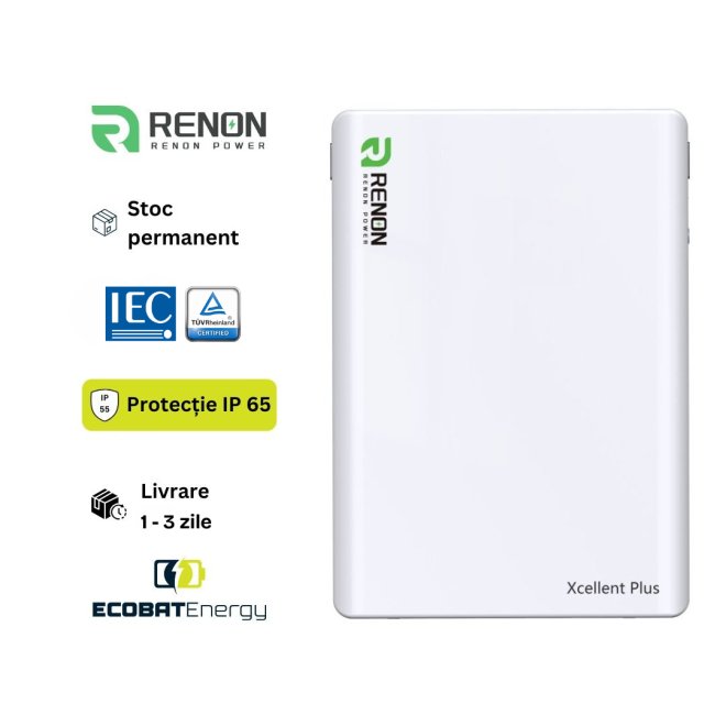 Acumulator Renon Lifepo4 Xcellent Plus 16 kWh 51.2V-314Ah IP65