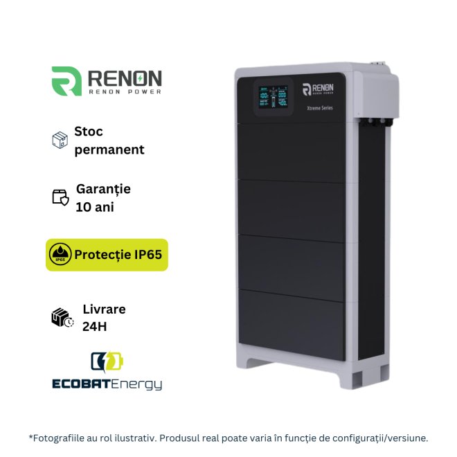 Acumulator Renon Extreme Series 51.2V - BMS+Module 15,36kwh