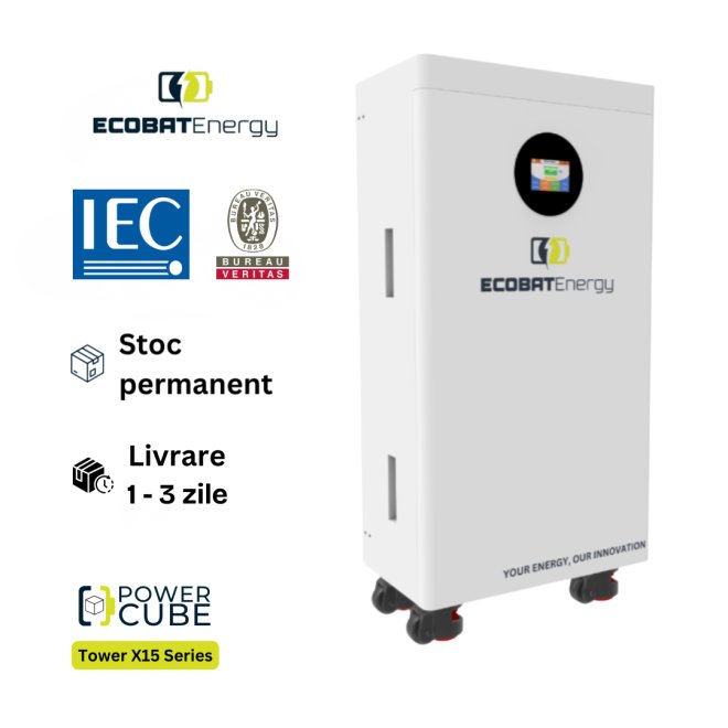 Acumulator TowerX15  Lifepo4 15,36 KWh 