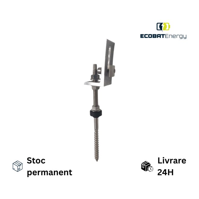 Surub ancora Profil Tip C pentru acoperis tabla M10MX250mm