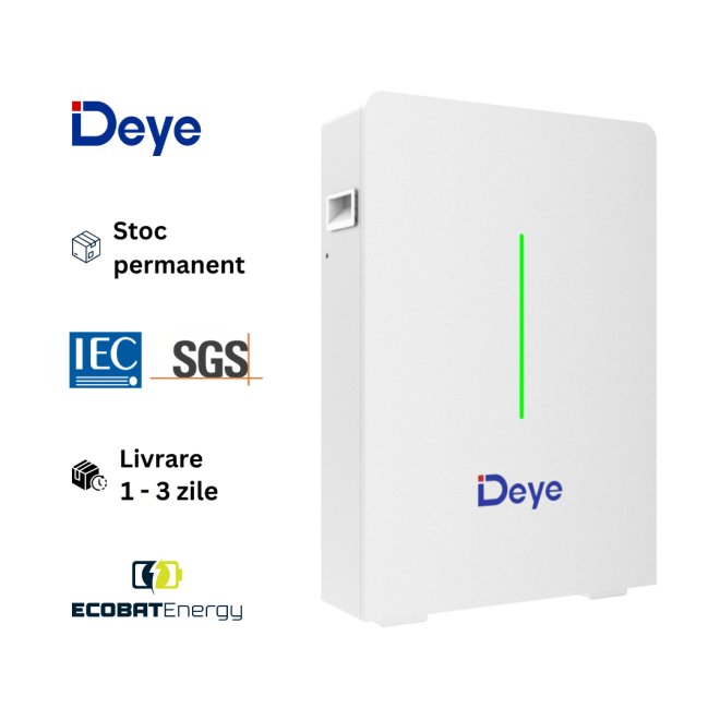 Acumulator Deye Lifepo4 RW-G10.6 kWh 51.2V 208Ah