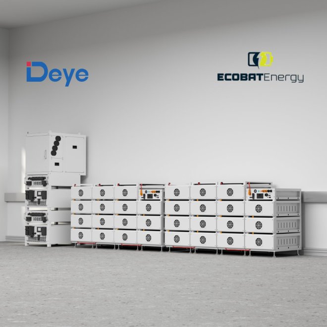 BESS Ecobat Energy 1,03 Mwh Stocare & 400KW PV Input -  C&I ESS