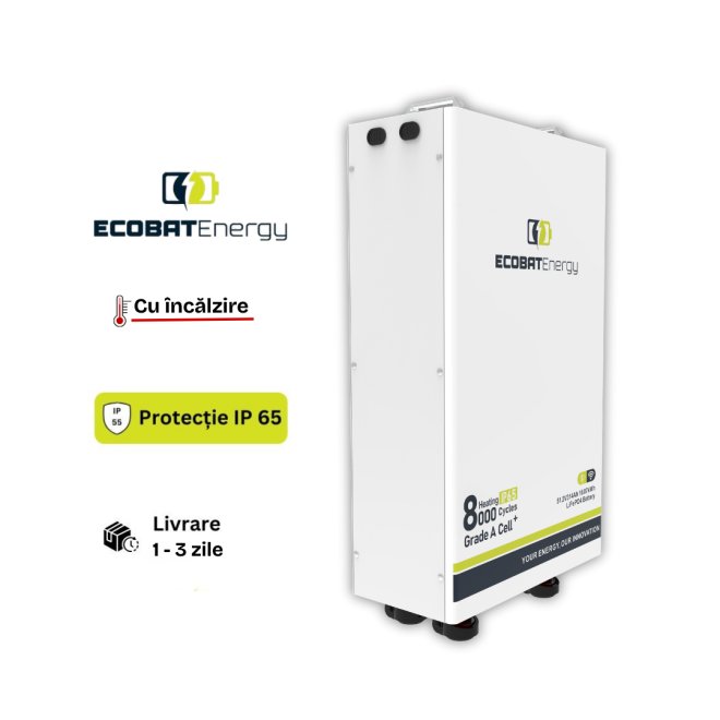 Acumulator Tower Xtreme Lifepo4 16KWh Ip65 cu Incalzire