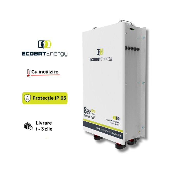 Acumulator Tower Xtreme Lifepo4 16KWh Ip65 cu Incalzire