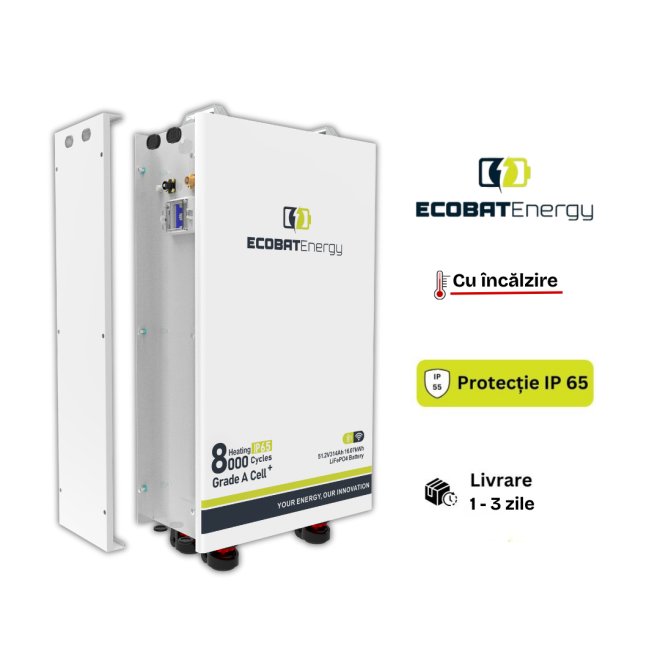 Acumulator Tower Xtreme Lifepo4 16KWh Ip65 cu Incalzire