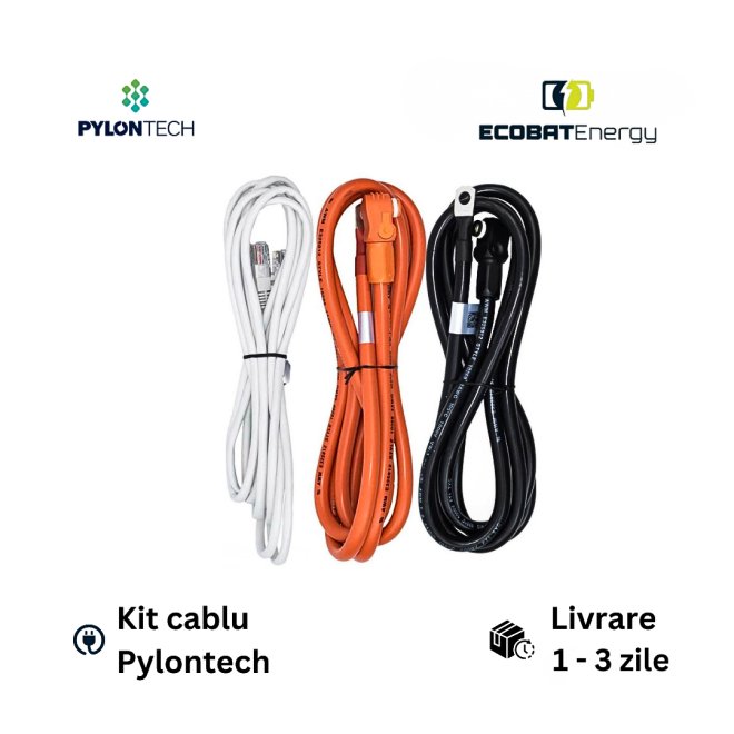 Kit Cablu Inverter-Acumulator Pylontech / Pytes