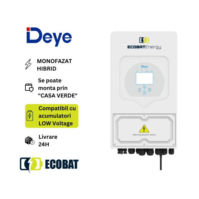 Invertor Deye Hibrid SUN-5K-SG03LP1-EU