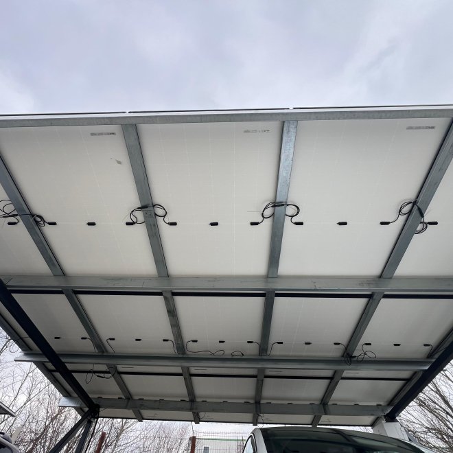 Carport Fotovoltaic  2 locuri 