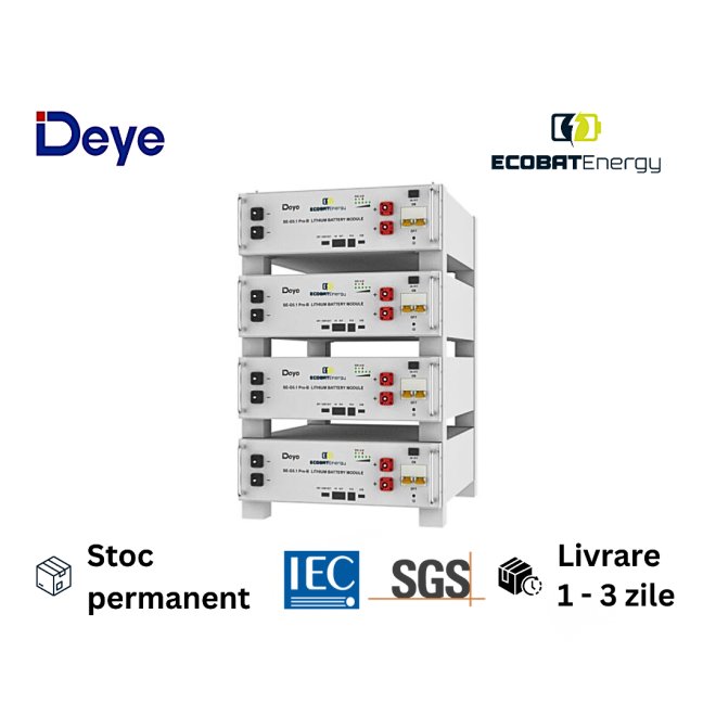 Acumulator Deye SE-G5.1 Pro-B 5.12Kwh LV
