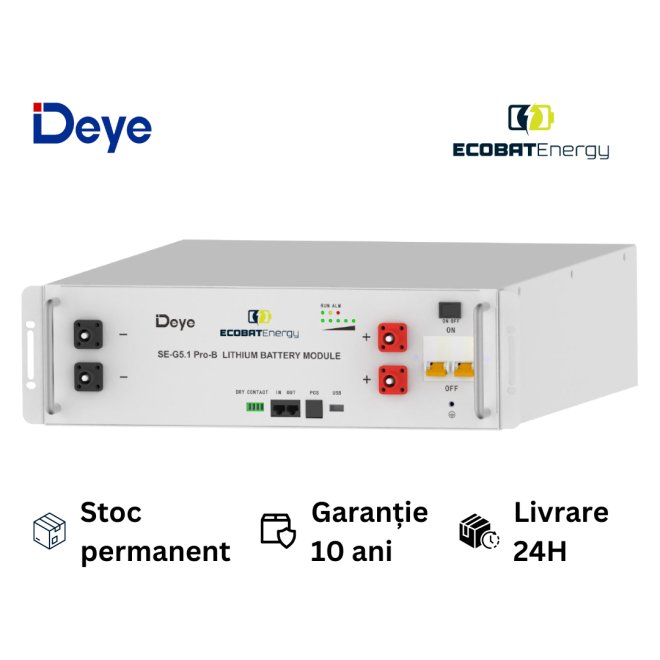 Acumulator Deye SE-G5.1 Pro-B  5.12Kwh LV