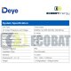 Sistem Stocare Deye GE-F60 HV 61.44 Kwh IP65