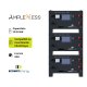 Acumulator Litiu 10.24 KWh LiFePO4 AMPLENESS Ecobat Energy 51.2V 200Ah
