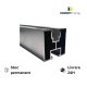 Profil aluminiu Tip H 40 x 40 mm x 3,6 ml