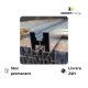 Profil aluminiu Tip H 40 x 40 mm x 3,6 ml